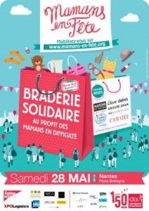 Affiche-Nantes_Mamans en fête_braderie solidaire